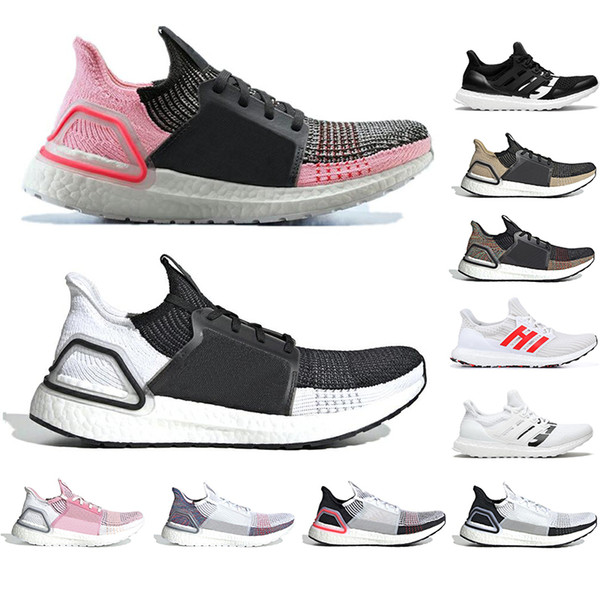 2019 New Ultra boost 19 men women running shoes Cloud white black Oreo ultraboost 5.0 mens trainers sports fashion luxury designer sneakers