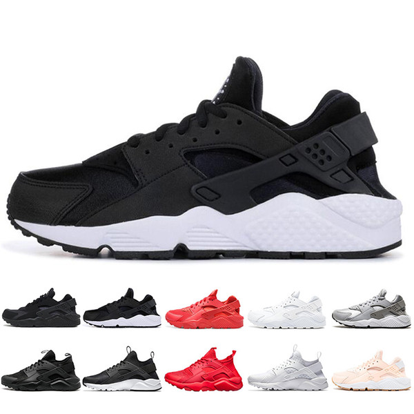 2019 Huarache 4.0 1.0 Classical Triple White Black red mens womens Trainers Shoes Huaraches sports Sneaker Running Shoes size eur 36-45