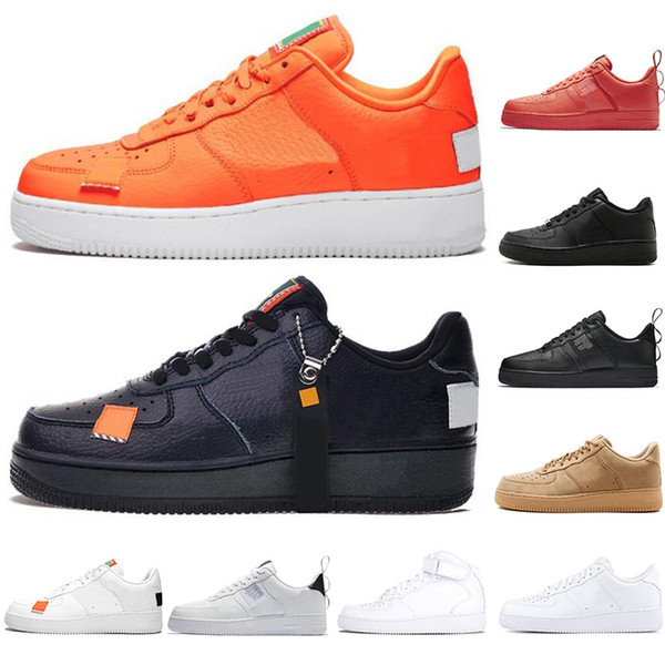 Dunk Utility 1 Running Shoes New Black White Just Orange Wheat Women Men High Low Cut mens Trainers Sports Designer Sneaker Skateboard shoe