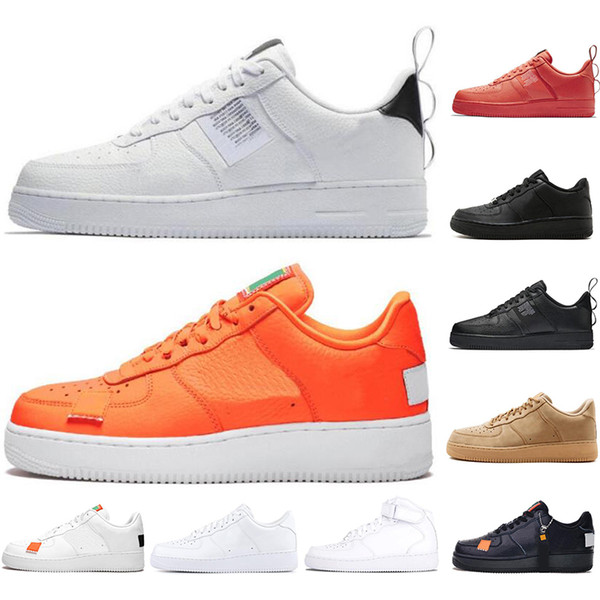 Dunk Utility 1 Running Shoes New Black White Just Orange Wheat Women Men High Low Cut mens Trainers Sports Designer Sneaker Skateboard 36-45