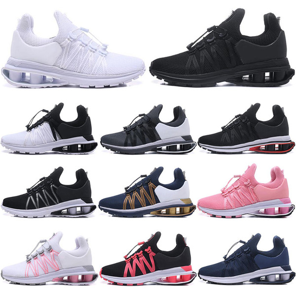 Wholesale Air run GRAVITY breathable running shoes for men women sneakers mens trainers triple black white red pink blue sports shoe