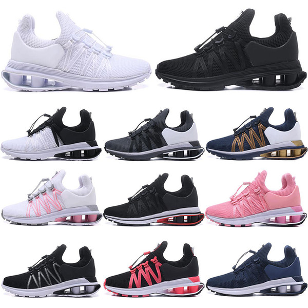 Wholesale Air run GRAVITY breathable running shoes for men women sneakers mens trainers triple black white red pink blue sports shoe 36-45