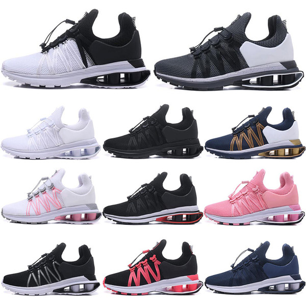 2019 Wholesale Air run GRAVITY breathable running shoes for men women sneakers mens trainers triple black white pink blue sports runner shoe