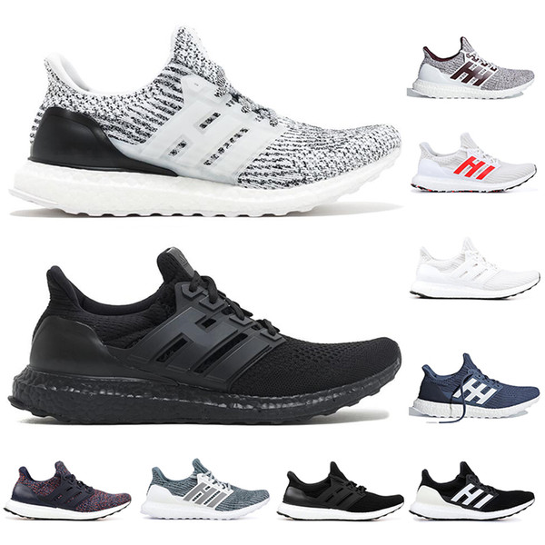 Ultra Boost 3.0 4.0 Triple Black White Primeknit Oreo CNY grey Men Women Running Shoes ultraboost sport Luxury Designer Sneakers