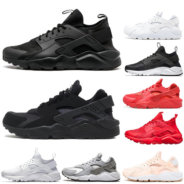 Hot sale Huarache 4.0 1.0 Classical Triple White Black red mens womens Trainers Shoes Huaraches sports Sneaker Running Shoes eur 36-45