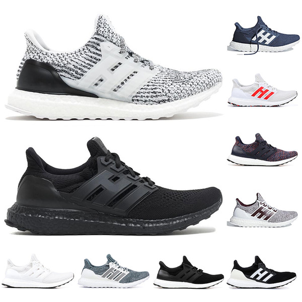 Ultra Boost 3.0 4.0 Triple Black and White Primeknit Oreo CNY grey Men Women Running Shoes ultraboost sport Luxury Designer Sneakers