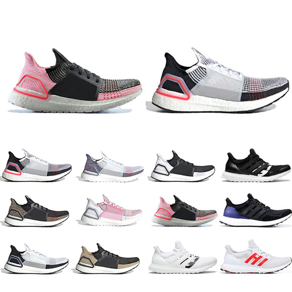 Ultra boost 19 men women running shoes Cloud white black Oreo ultraboost 5.0 mens trainers sports brand fashion luxury designer sneakers