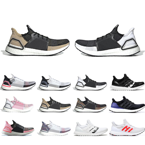 2019 Ultra boost 19 men women running shoes Cloud white black Oreo ultraboost mens trainers sports runner fashion luxury designer sneakers