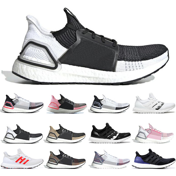 Ultra boost 19 men women running shoes Cloud white black Oreo ultraboost mens trainers sports casual runner shoe luxury designer sneakers