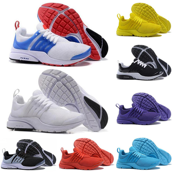 High Quality Luxury Designer Sneakers PRESTO 5 BR QS Breathe Black White Yellow Red Mens Trainers Women Hot Men Shoe Casual Running Shoes