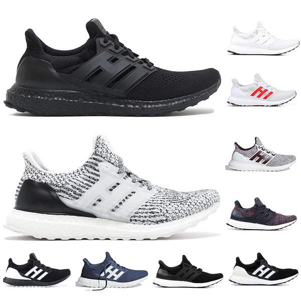 Ultra Boost 3.0 4.0 Triple Black White Primeknit Oreo CNY grey Men Women Running Shoes ultraboost sport Fashion Luxury Designer Sneakers