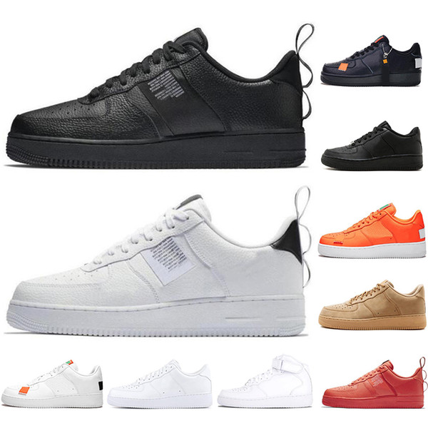 Dunk Utility Running Shoes New Black White Just Orange Wheat Women Men High Low Cut mens Trainers Sports Designer Sneaker Skateboard