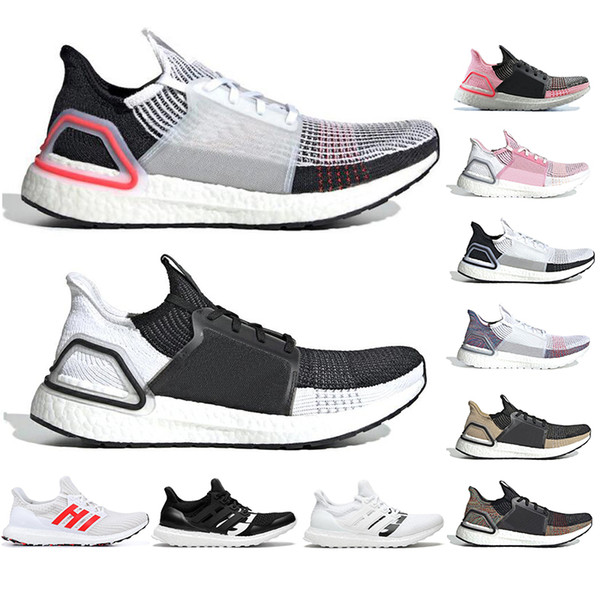 New Ultra boost 19 men women running shoes Cloud white black Oreo ultraboost mens trainers sports runner luxury designer sneakers size 36-45