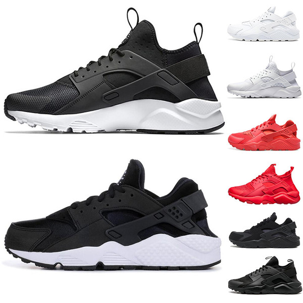 Luxury 2019 Huarache 4.0 1.0 Classical Triple White Black red mens womens Trainers Shoes Huaraches sports Sneaker Running Shoes eur 36-45