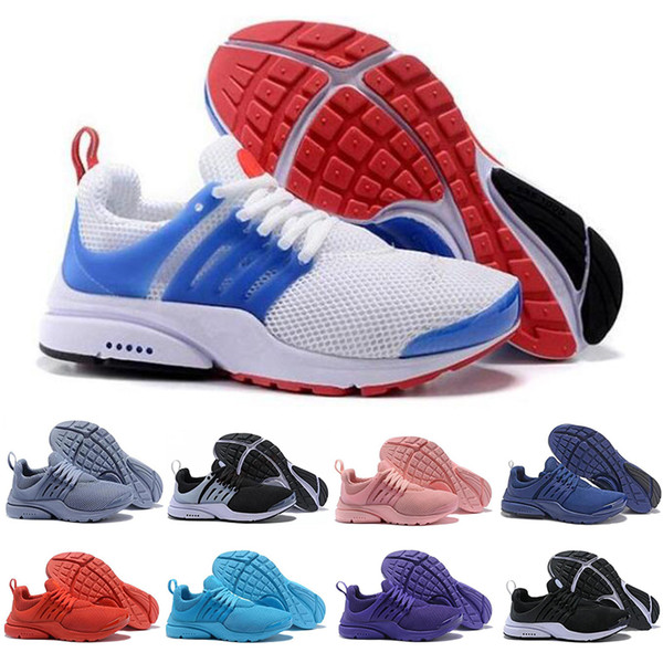 High Quality Designer Sneakers PRESTO 5 BR QS Breathe Black White Yellow Red Mens Trainers Women Hot Men Shoe Casual Running Shoes