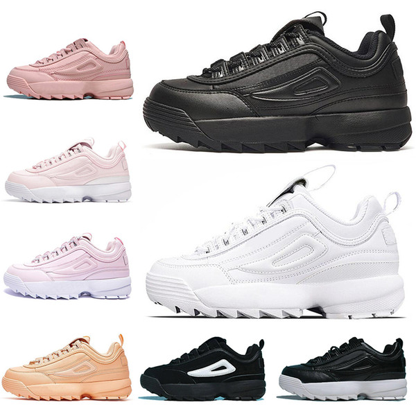 brand fashion luxury designer shoes womens mens trainers Disruptors Triple white black grey pink special section runner sports sneakers