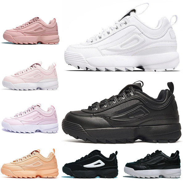 brand fashion luxury designer shoes 2019 womens mens trainers Disruptors Triple white black grey pink special section runner sports sneakers