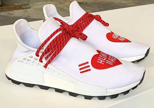 The Human Made x Pharrell Williams Human Race Running Shoes, Hu Inspiration Pack Shoes Sneaker News,Hu Race Heart Mind Shoes With Box