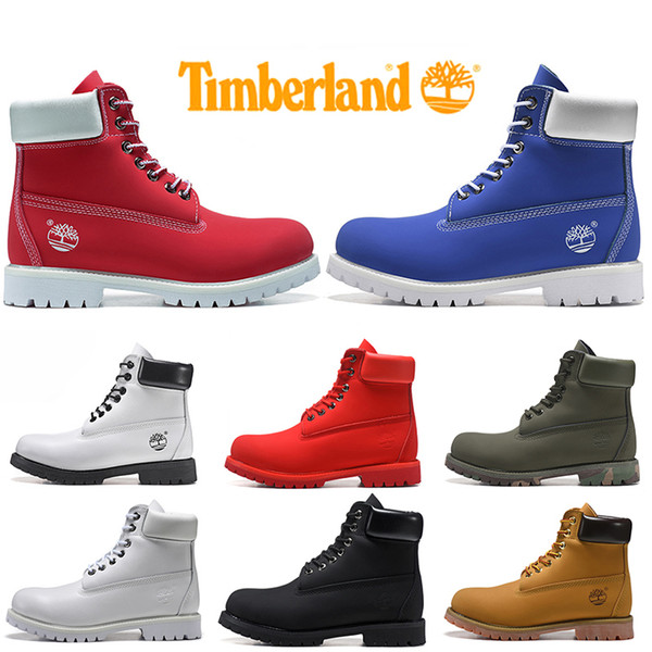 Boots For Men Women Designer Winter Boot Military Blue Triple Black White Fashion Mens Trainer Hiking Outdoor Shoes Sneaker