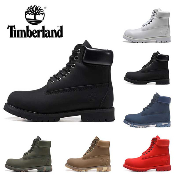 New  boots designer luxury boots mens winter boots top quality womens Military Triple White Black Camo size 36-45 free shipping