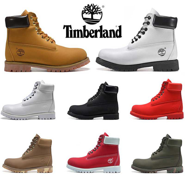 boots designer luxury boots for mens winter boots top quality womens Military Triple White Black Camo size 36-45 free shipping