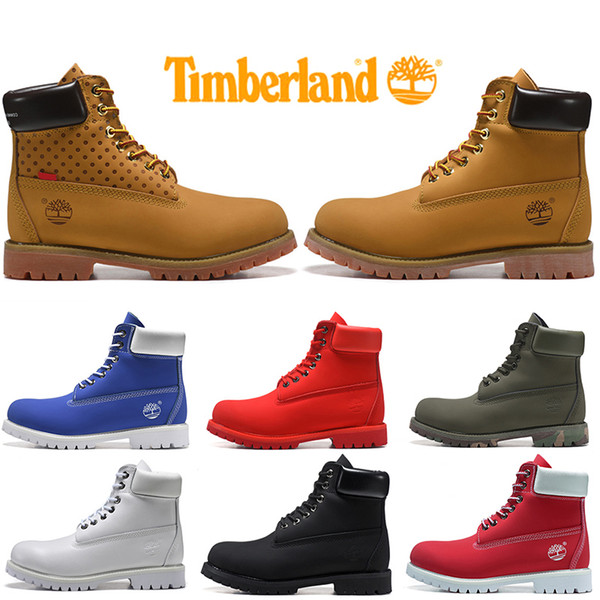 Boot For Men Women Casual Winter Boots Military Blue Triple Black White Red Fashion Mens Trainer Hiking Outdoor Sneaker