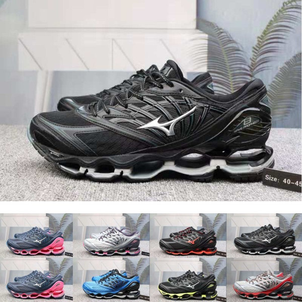 Cheap 2019 Authentic MIZUNO 8 WAVE PRmizuno PHECY Men Women Designer Sports Running Shoes Sneakers Mizunos 8s Casual Trainers 36-45