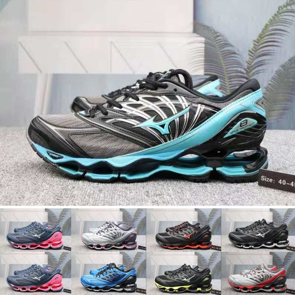 2019 New Arrive Authentic Mizuno 8 Wave Prmizuno Phecy Men Designer Sports Running Shoes Sneakers Mizunos 8s Casual Mens Trainers Size 36-45