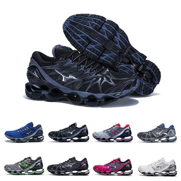 Classic Original MIZUNO WAVE Prophecy 7 professional Mens Shoes Outdoor Air Cushioning Sport sneakers Men Weightlifting Shoes Size 40-45