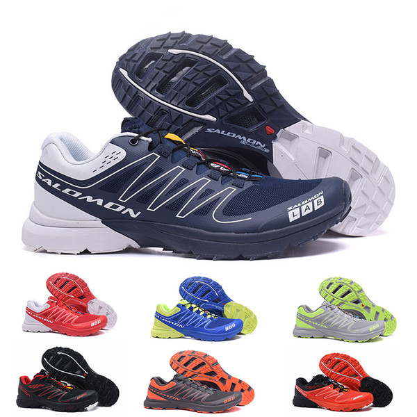 2019 New Mens Salomon S-LAB SENSE Ultra Run Soft Ground Wings Fashion Running Shoes High Quality Outdoor Jogging Sports Athletic Shoe