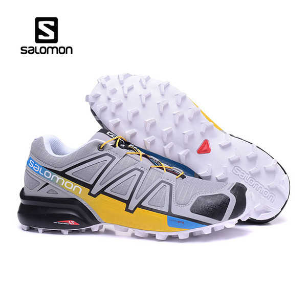 2018 New Authentic Salomon Speed Cross IV Mens Designer Sports Running Shoes for Men Sneakers Women Luxury Brand Casual Trainers