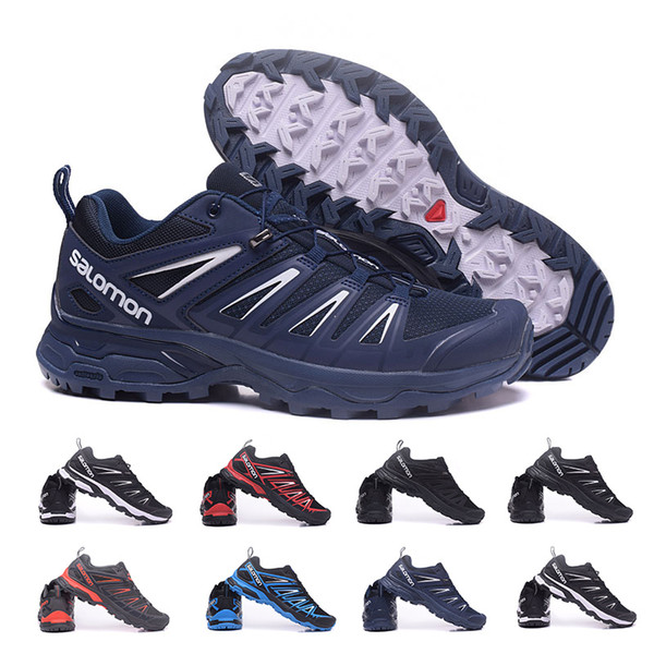 2019 New Style Designer Salomon 17 Mens Running Shoes Top Quality 17 Black Blue Orange Outdoor Jogging Walking Sports Athletic Shoe