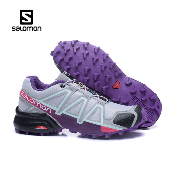 2018 Authentic Salomon Speed Cross IV Mens Designer Sports Running Shoes for Men Sneakers Women Luxury Brand Casual Trainers