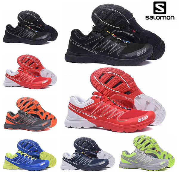 Fashion Salomon S-Lab Sense M Running Sneakers Best Quality Mens Shoes Athletic Running Sports Outdoor Hiking Shoes 40-46