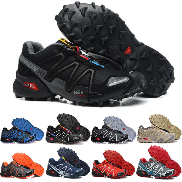 Salomon Camouflage Men Shoes zapatos hombre Speed Cross 3 CS III Sport Sneakers Men Speed cross Sod cross Solomon running Shoes40-46