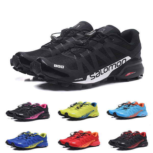 2019 New Designer Salomon SPEED CROSS PRO 2 Mens Women Running Shoes High Quality Outdoor Walking Sports Trainer Athletic Shoe