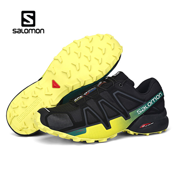 2018 New Authentic Salomon Speed Cross IV CS Mens Designer Sports Running Shoes for Men Sneakers Women Luxury Brand Casual Trainers