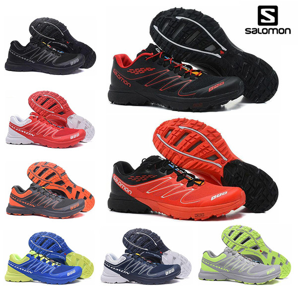 2019 Salomon S-Lab Sense M Running Sneakers Best Quality Mens Shoes Athletic Running Sports Outdoor Hiking Shoes 40-46