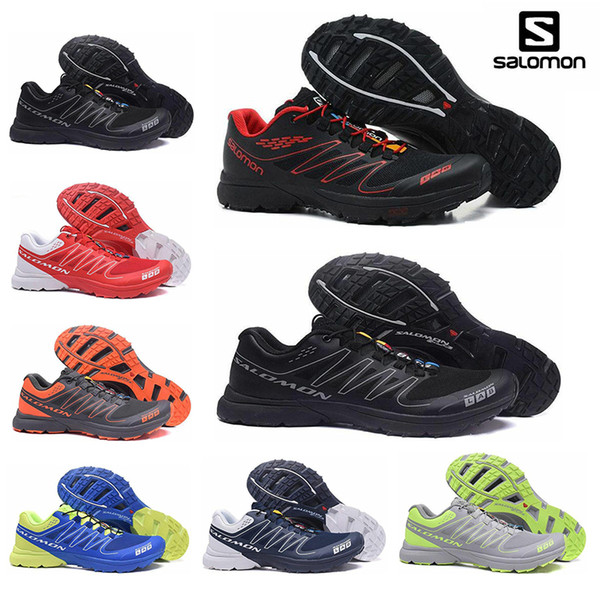 Wholesale Salomon S-Lab Sense M Running Sneakers Best Quality Mens Shoes Athletic Running Sports Outdoor Hiking Shoes 40-46