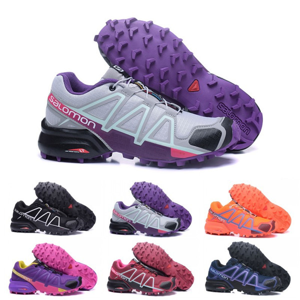 Salomon Speedcross 4 Mens Women Outdoor Shoes Speed Cross 4 CS Athletic Running Sports Sneakers 36-46 20 Colors