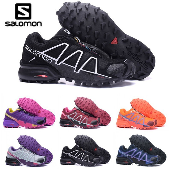 2019 Salomon Shoes zapatos hombre Sneakers Women Speed Cross 4 CS III sapato masculino Speedcross Salomon Sport running Shoes 36-42