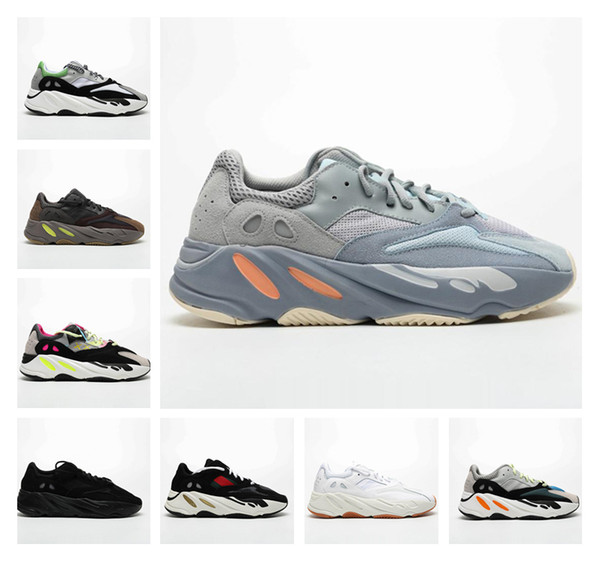 New 700s Wave Runner Static Kaws Running Shoes Mauve Geode V2 Analog Best Quality 700S Mens Womens Sports Shoes Designer Sneakers With Box