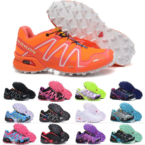 Salomon Speed Cross 3 CS Mens Outdoor Hiking Shoes SpeedCross Waterproof Women Athletics Running Sports Sneakers 36-46