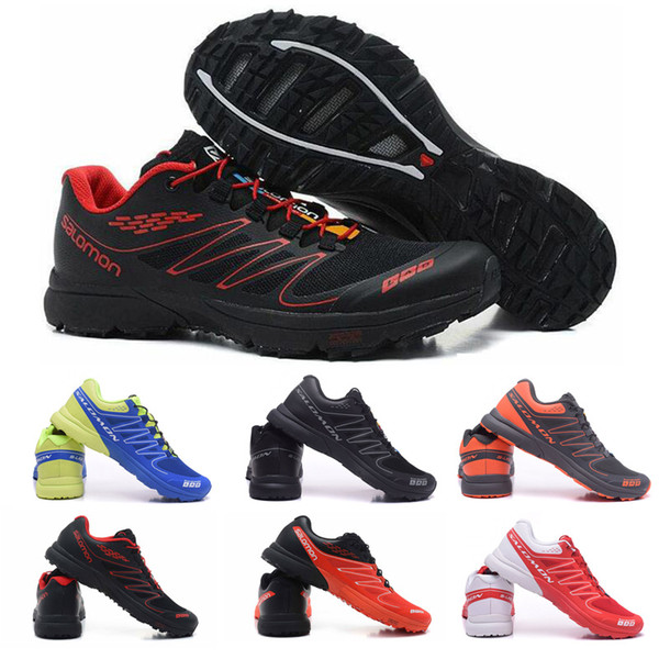 Designer Salomon S-Lab Sense M Running Sneakers Mens Shoes New Fashion Athletic Running Sports Outdoor Hiking Shoes Size 40-46