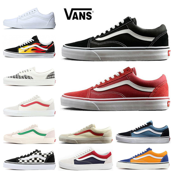 VANS Fear of God Old Skool Authentic Canvas Skate Shoes Mens Women Casual Shoes Running Shoes Trainer Sports Sneakers EUR 36-44