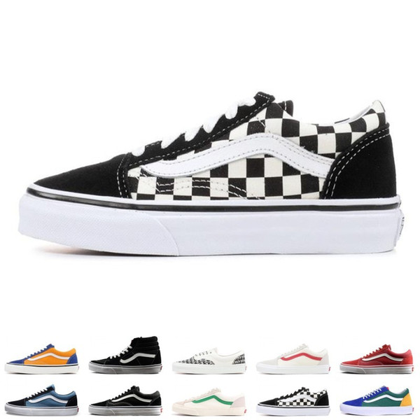 2019 Cheap YACHT CLUB Vans old skool FEAR OF GOD black white MARSHMALLOW green PRIMAR men women sneakers fashion skate casual shoes 36-44