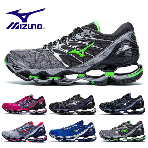 Fashion Mizuno Wave Prophecy 7 Mens Designer Running Shoes Original Outdoor Cushioning Mens Trainers Sports Sneakers Size 36-45