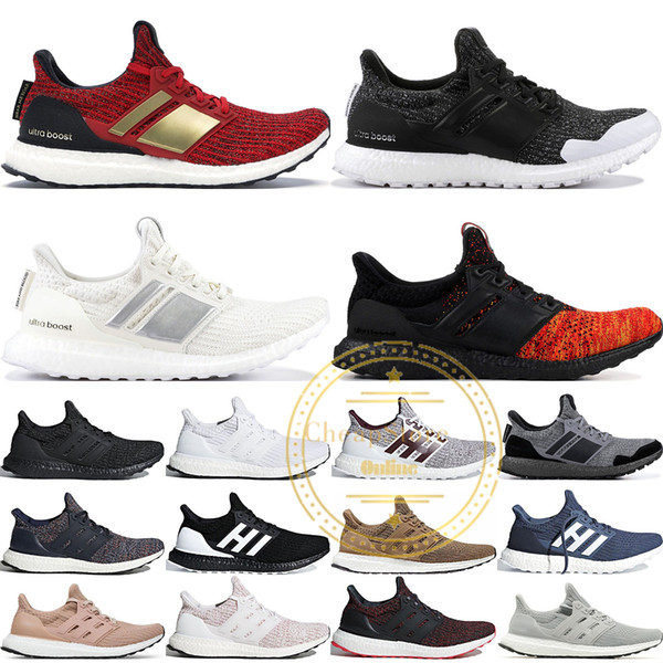 Game of Thrones Ultra Boost 4.0 Targaryen Dragons Lannister Stark White Walkers Men Women Ultraboost 2019 UB 4.0 Runing Shoes Sneakers