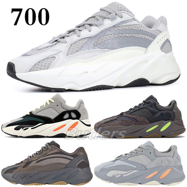 2019 Geode 700 Wave Runner Mauve With Box 700 V2 Static Kanye West Men Women Sports Running Shoes Designer Sneakers Size 36-45