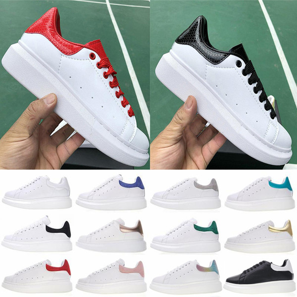 With Box 2019 Fashion Luxury Men Women Designer Shoes Lady Girls Family Casual Falt Shoes Lace Up Hiking Outdoor Runner Sneakers Size 5-11